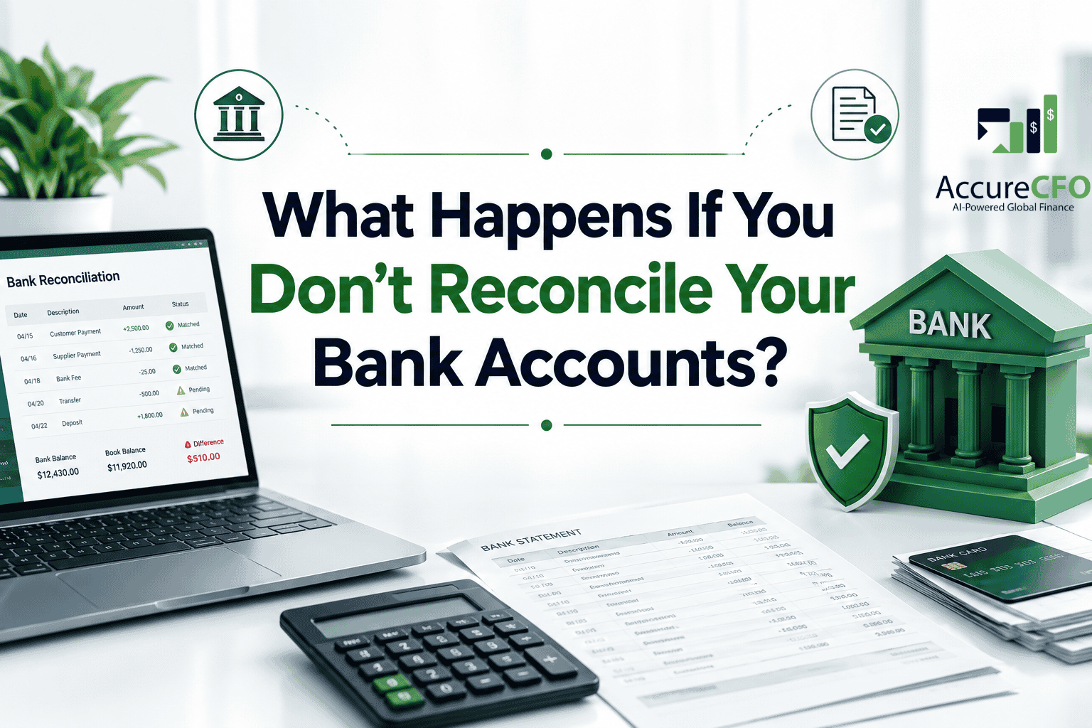 What Happens If You Don't Reconcile Your Bank Accounts?